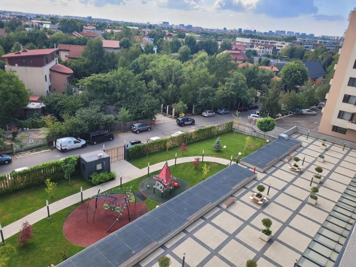 Apartment In Bucharest, Baneasa Green Area Екстер'єр фото